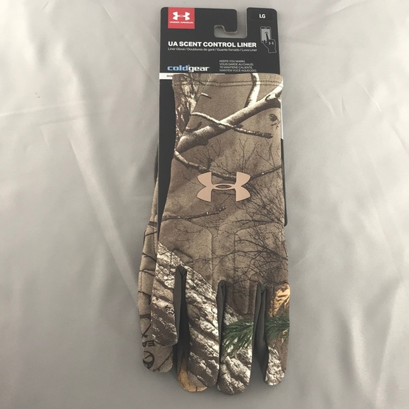 under armour scent control liner gloves